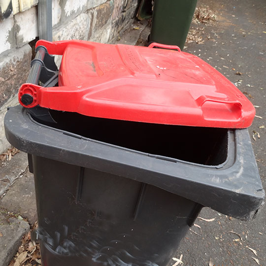  damaged bin